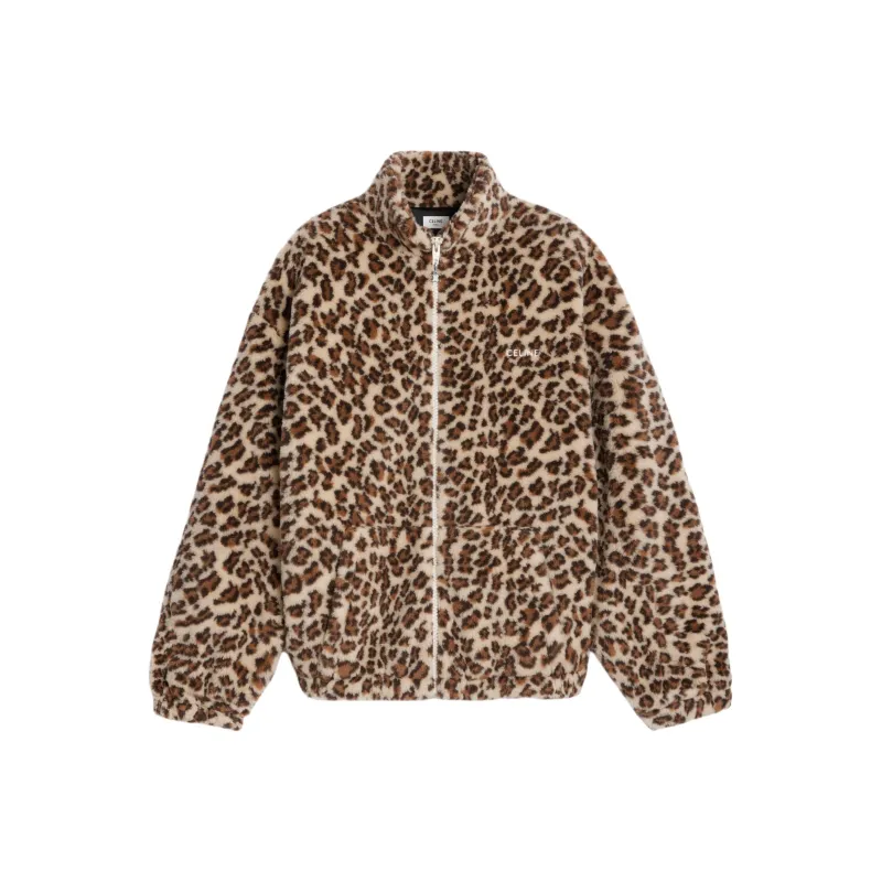 CELINE Jackets Coats Men's Leopard-0