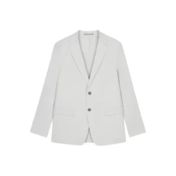 THEORY Business Suits Men Sand