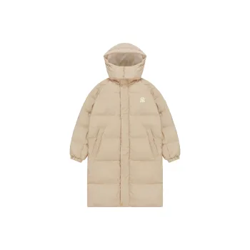 MLB Down Jacket Winter Long Unisex Khaki