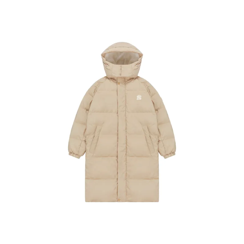 MLB Down Jacket Winter Long Unisex Khaki-0