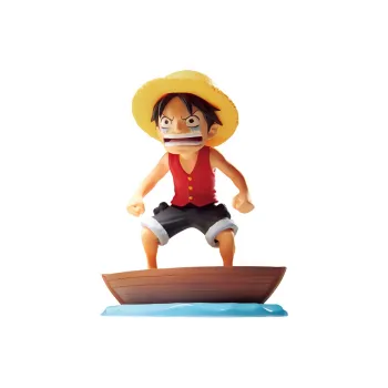 BANPRESTO One Piece World Collection Hobby Model Log Story, Monkey D. Luffy, Merry Adventure Bonus Gifts