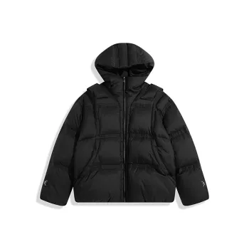 PEACEBIRD MEN x A COLD WALL* ACW Collaboration Down Jacket Men's Black