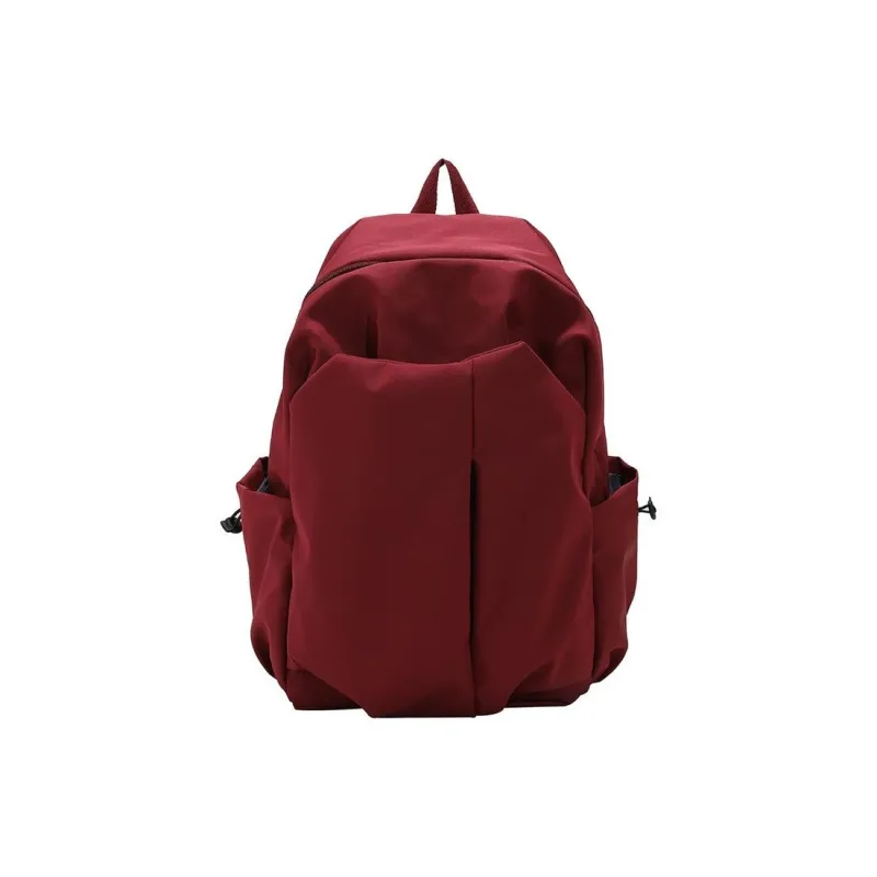 KAMLUI Nylon Backpack Regular Unisex White/Gray/Black/Red-21