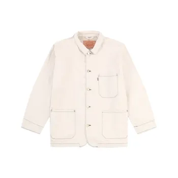 Levis Denim Jackets Men Ecru