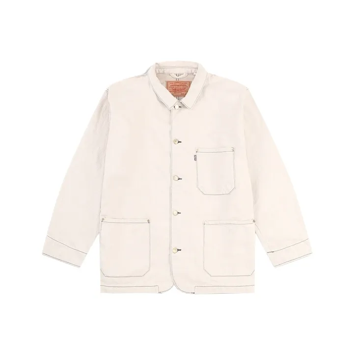 Levis Denim Jackets Men Ecru-0