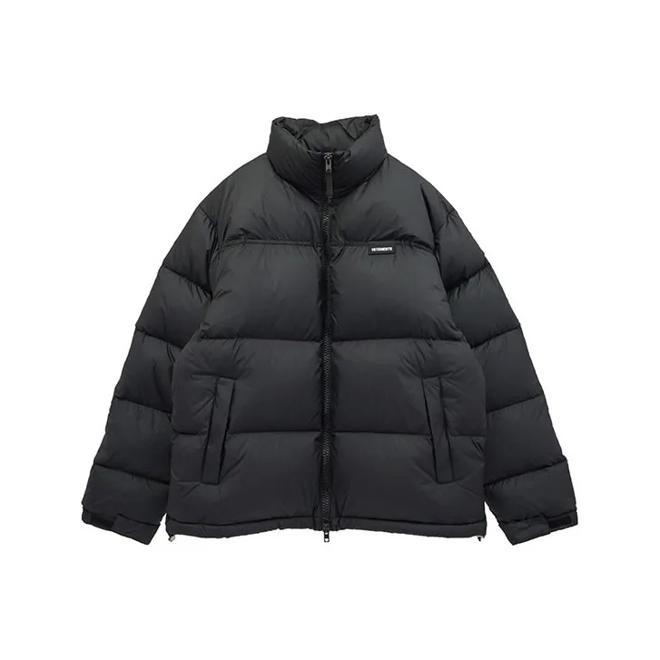 Vetements FW21 Down Jacket Men's Black-0