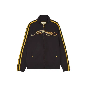 Ed Hardy Jackets Men Black E1OCM239