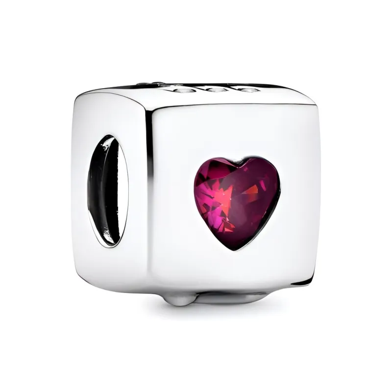 Pandora Jewelry Accessories Women's Red/Silver-0
