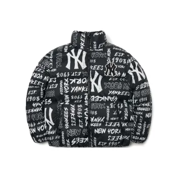 MLB Down Jacket Winter Cropped Unisex Black