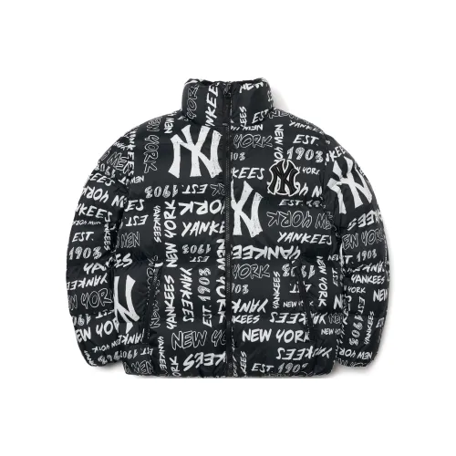 MLB Down Jacket Winter Cropped Unisex Black