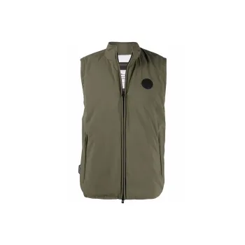 WOOLRICH Padded Logo patch Gilet