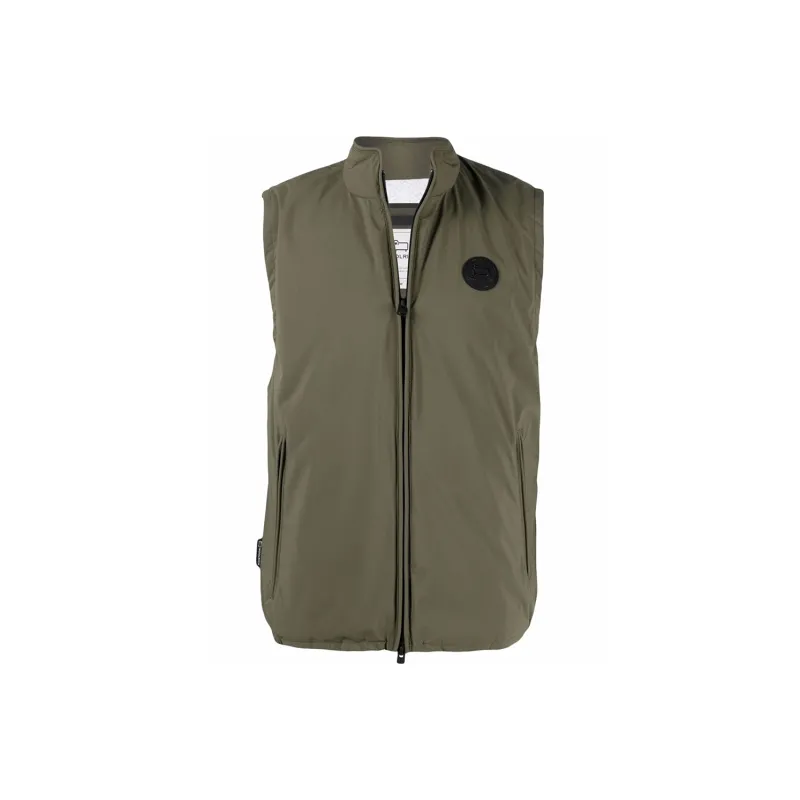 WOOLRICH Padded Logo patch Gilet-0