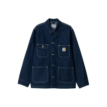 Carhartt WIP Denim Jackets Men Dark Blue