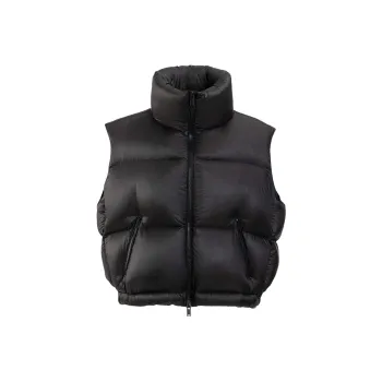 Eckhaus Latta X Moose Knuckles Moose Knuckles X Eckhaus Latta Co-Branded Vests Unisex Black