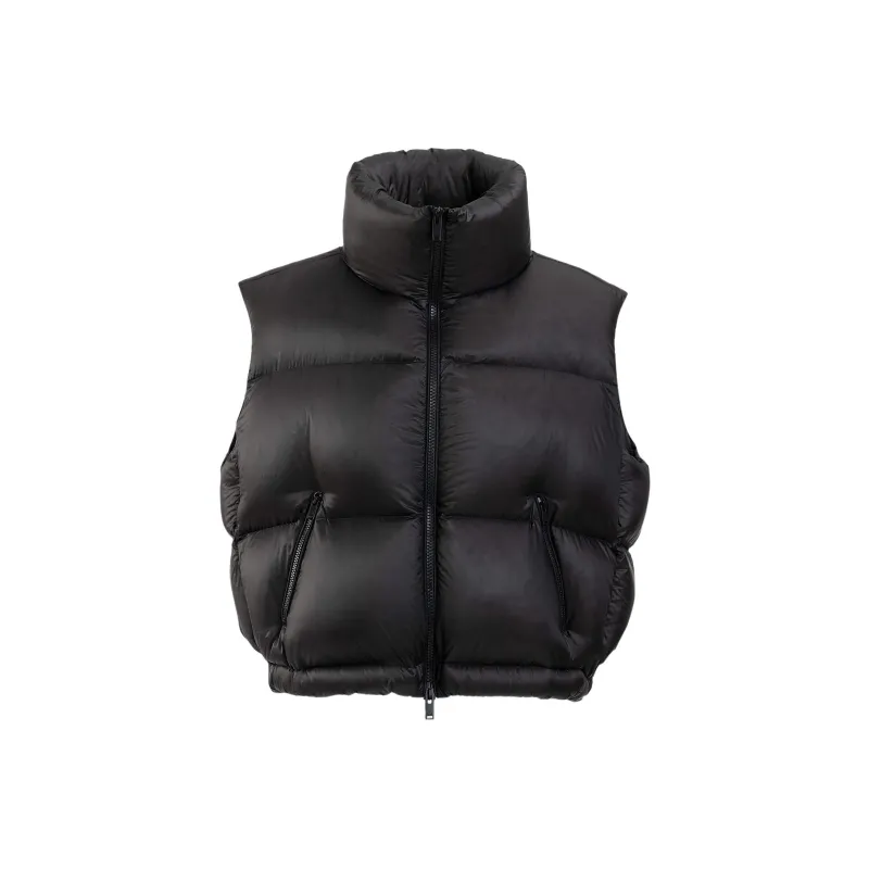 Eckhaus Latta X Moose Knuckles Moose Knuckles X Eckhaus Latta Co-Branded Vests Unisex Black-0