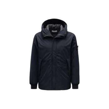 STONE ISLAND Logo Patch Hooded Jacket