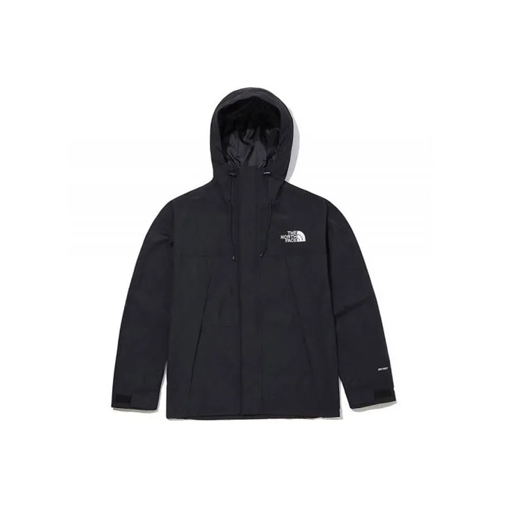 THE NORTH FACE Outdoor Hiking Water Resistant Quick Dry Windbreaker Jacket Unisex Black-0