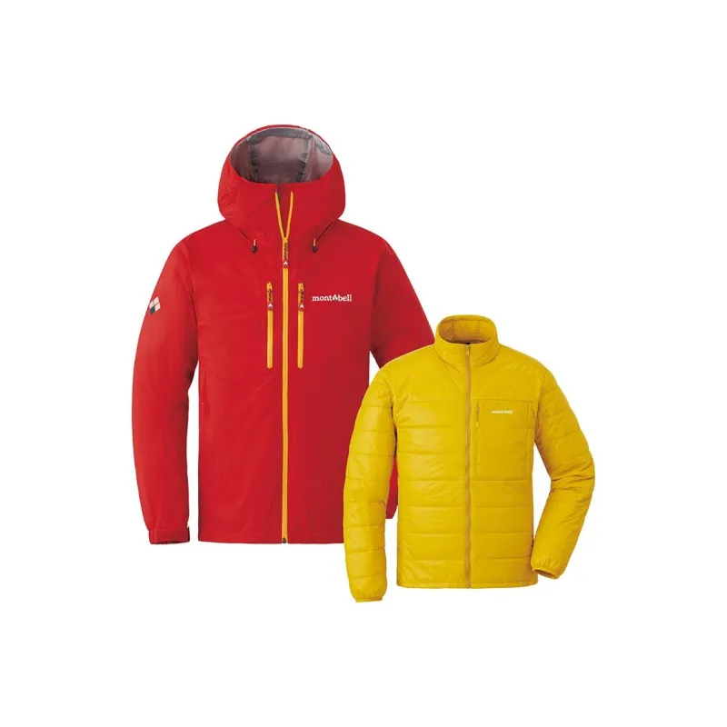 MONTBELL Waterproof And Windproof To Keep Warm Windbreaker Jacket Men's-2