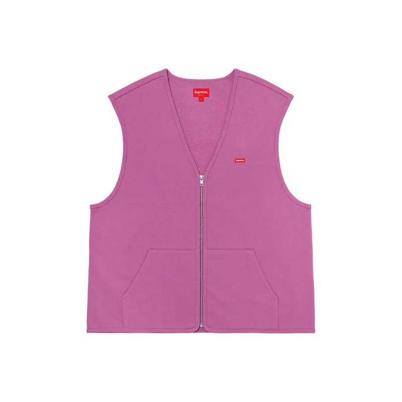 Supreme Zip Up Sweat Vest-5