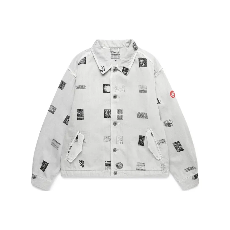 Cav Empt Jackets Men Gray White-0