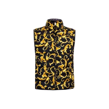 VERSACE Vests Men Black