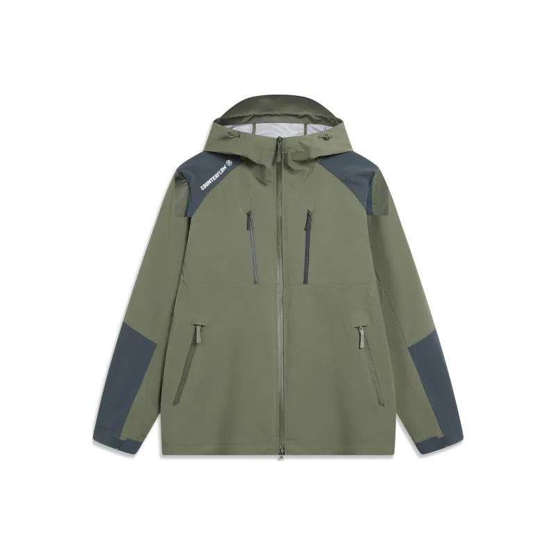 LiNing CF Tracing Wulong Armor Collection Warm Windbreaker Jacket Men's Murky Olive Green-0