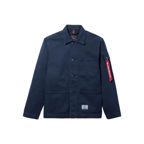 Alpha Industries Jackets Unisex Blue