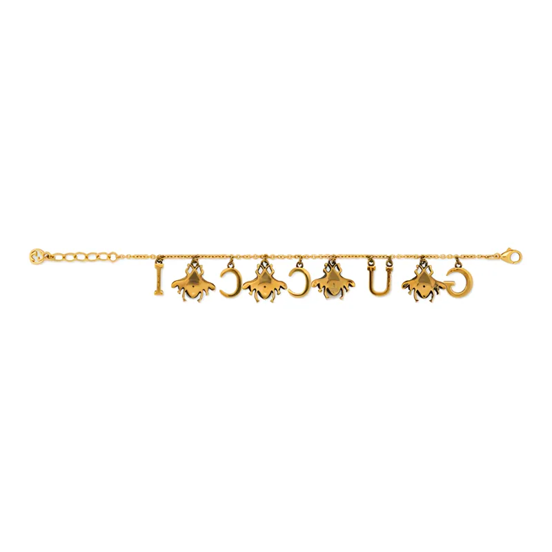 GUCCI Metal Bracelets Women's Gold-2