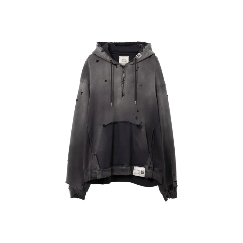 Maison Mihara Yasuhiro Distressed effect Hoodie-0
