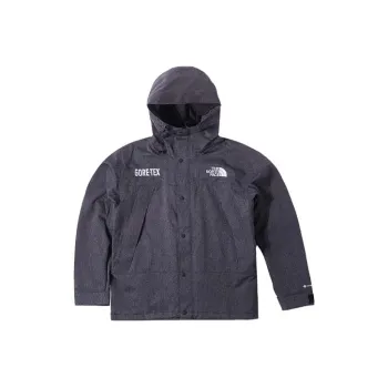 THE NORTH FACE Back In Blue Series Windbreaker Jackets Men Gray