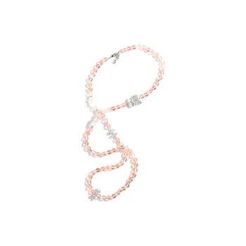 CHANEL Necklaces Women's Pink