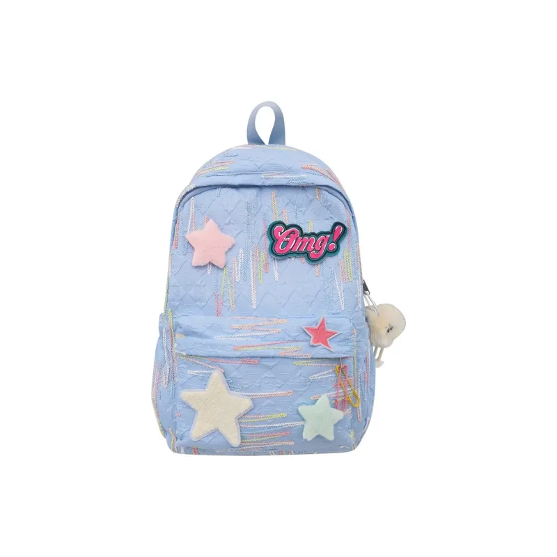 O'ROTA Nylon Backpack Large Size Women's Multicolor-8