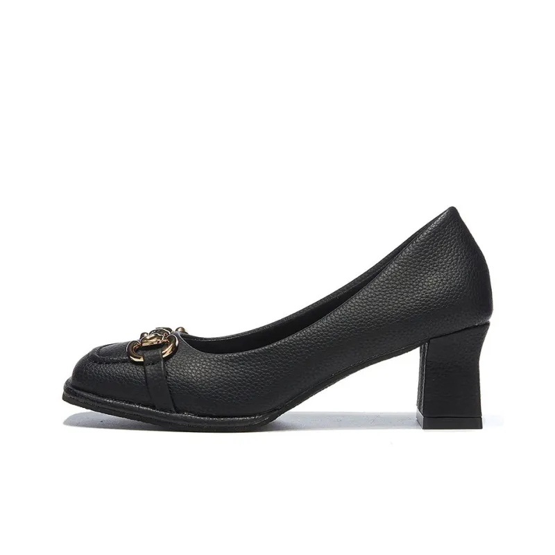 Medd Chunky Heel High Heels Women's-12