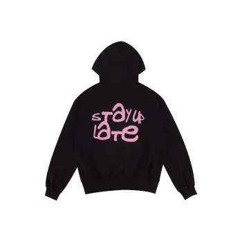 STAY UP LATE Sweatshirt Unisex Black