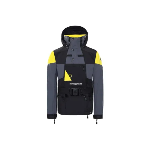 THE NORTH FACE Windproof Breathable Water Resistant Windbreaker Jacket Men's Gray