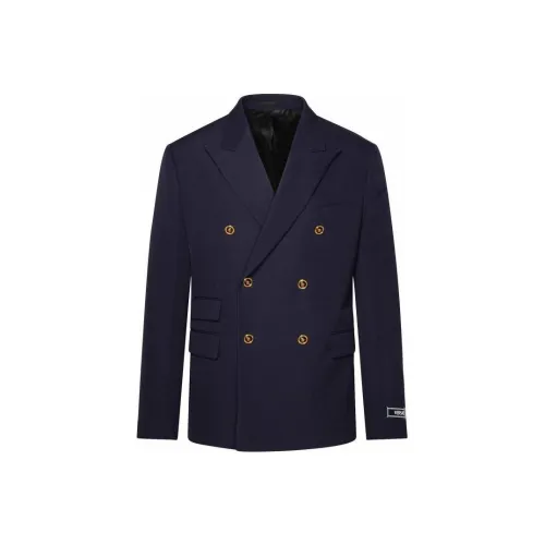 VERSACE Double Breasted Tailored Blazer