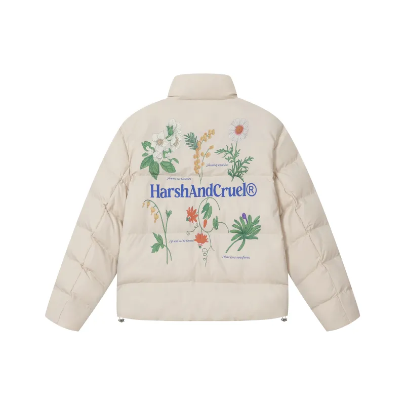 HARSH AND CRUEL Warm Puffer Jacket Unisex-0