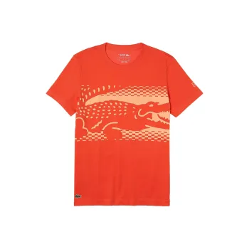 LACOSTE T Shirts Men Red