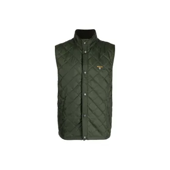 BARBOUR Vests Men Dark Green