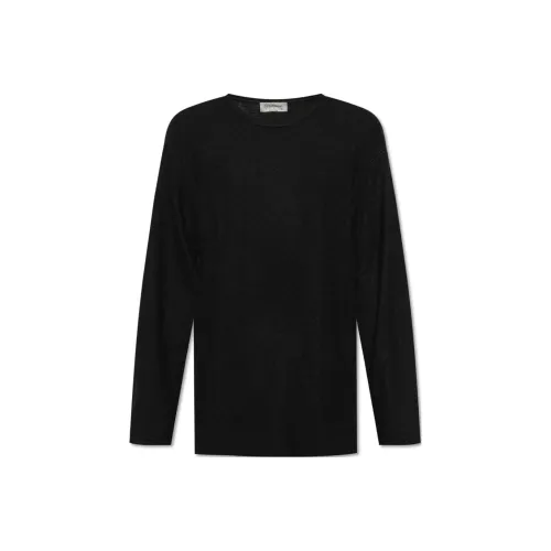 Yohji Yamamoto Pour Homme 블랙 남성 니트웨어