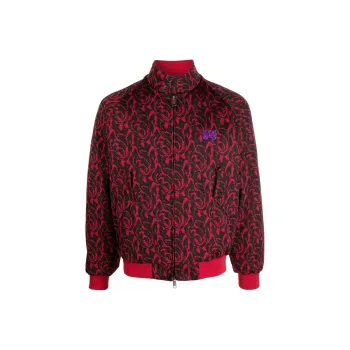 Needles X Baracuta Graphic Patterned Zipped Jacket