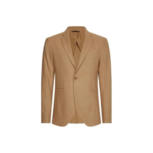 Calvin Klein Business Suits Men Camel