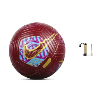 Nike Size 5 Ball Soccer PU Machine Stitched Soccer Ball Unisex Red Yellow