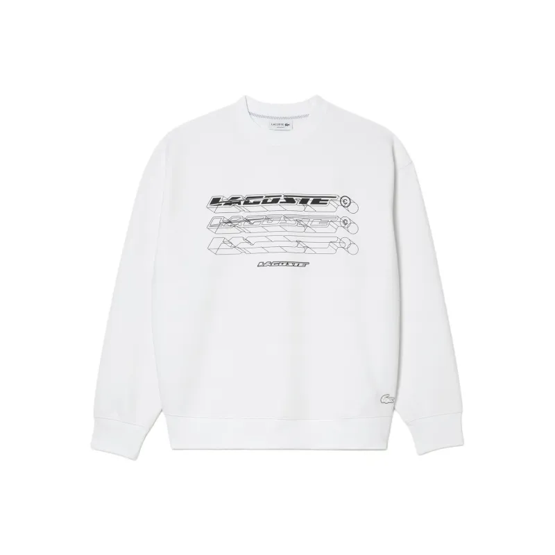 LACOSTE Sweatshirts Men White-0