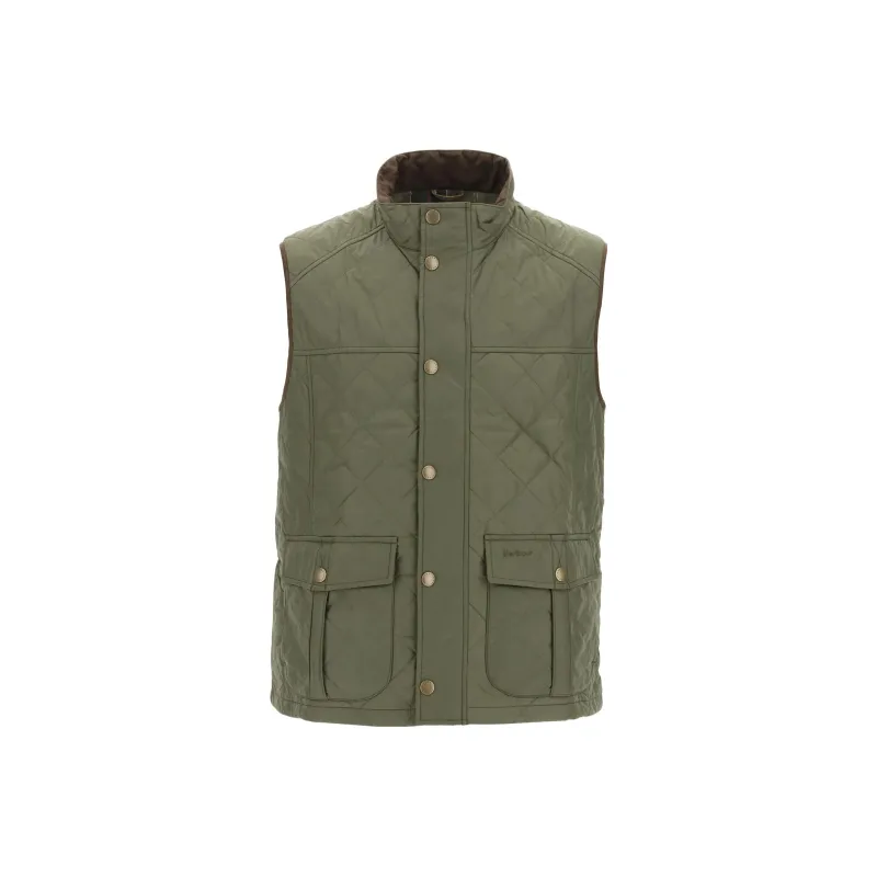 BARBOUR Vests Men Army Green-0