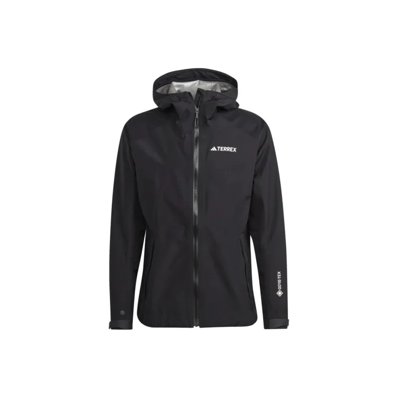 Adidas Waterproof And Windproof Windbreaker Jacket Men's Black-0