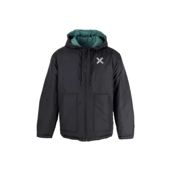 KENZO Down Jacket Men's Black Green