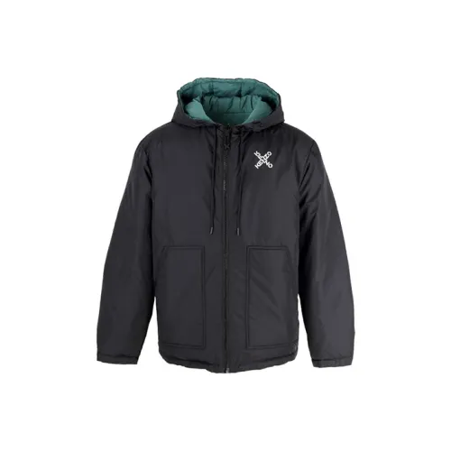 KENZO Down Jacket Men's Black Green