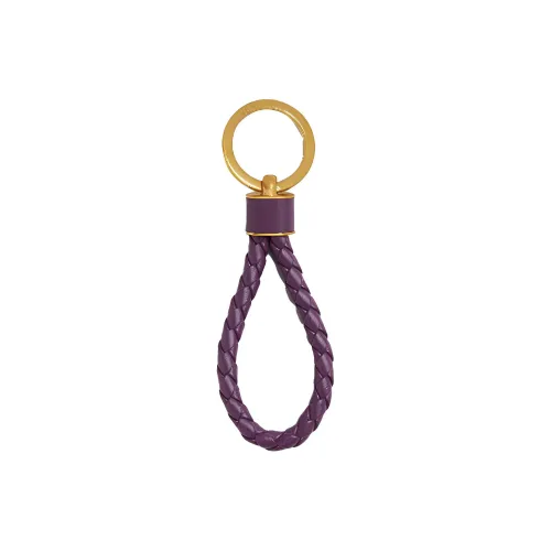 Bottega Veneta Keychains Men Purple