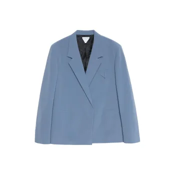 Bottega Veneta Business Suits Coats Men's Blue